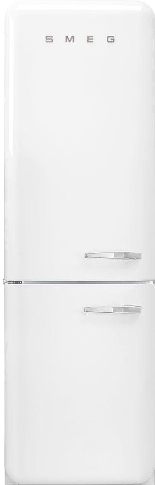 Smeg - 24" 50's Retro Style No Frost RefrigeratorLeft Hinge White - FAB32ULWH3 (Special Order)