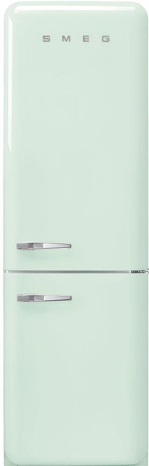 Smeg - 24" 50's Retro Style No Frost RefrigeratorRight Hinge Pastel Green - FAB32URPG3 (Special Order)