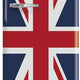 Smeg - 24" 50's Retro Style Refrigerator/Freezer Right Hinge Union Jack - FAB28URDUJ3 (Special Order)