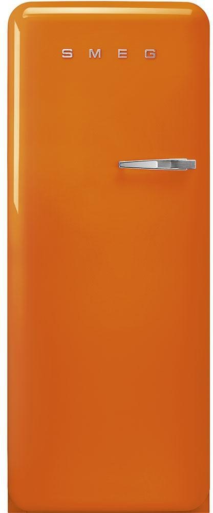 Smeg - 24" 50's Retro Style RefrigeratorLeft Hinge Orange - FAB28ULOR3 (Special Order)