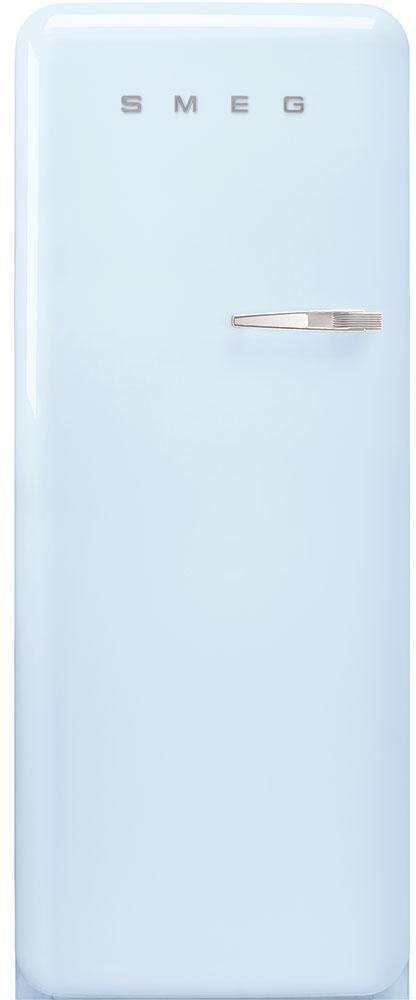 Smeg - 24" 50's Retro Style RefrigeratorLeft Hinge Pastel Blue - FAB28ULPB3 (Special Order)