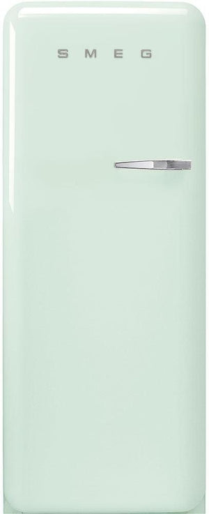 Smeg - 24" 50's Retro Style RefrigeratorLeft Hinge Pastel Green - FAB28ULPG3 (Special Order)