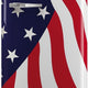 Smeg - 24" 50's Retro Style RefrigeratorRight Hinge American Flag - FAB28URDUS3 (Special Order)