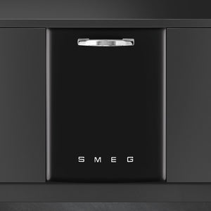 Smeg - 24" Black Retro Dishwasher - STU2FABBL2 (Special Order)