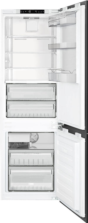 Smeg - 24" Panel Ready Built-In Fridge With Bottom Freezer & Auto Ice - CB300UI (Special Order)