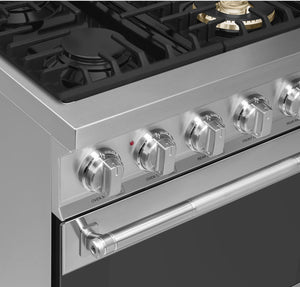 Smeg - 24" Professional Stainless-Steel ALL GAS Range - SPR24UGGX (Special Order)