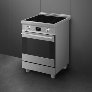 Smeg - 24" Stainless Steel Professional Induction Range - SPR24UIMX (Special Order)