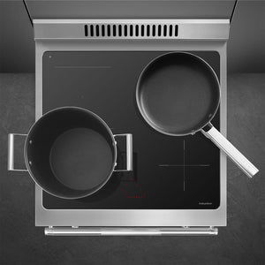 Smeg - 24" Stainless Steel Professional Induction Range - SPR24UIMX (Special Order)