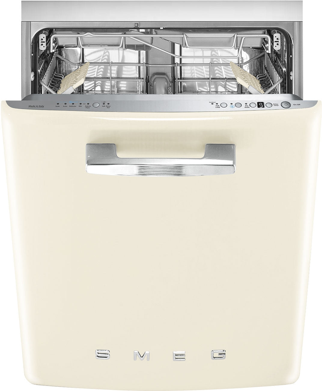 Smeg - 24"Cream Retro Dishwasher - STU2FABCR2 (Special Order)