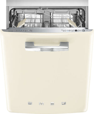 Smeg - 24"Cream Retro Dishwasher - STU2FABCR2 (Special Order)