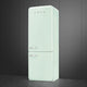 Smeg - 27" 50's Retro Style Bottom Mount Freezer Right Hinge Pastel Green - FAB38URPG (Special Order)