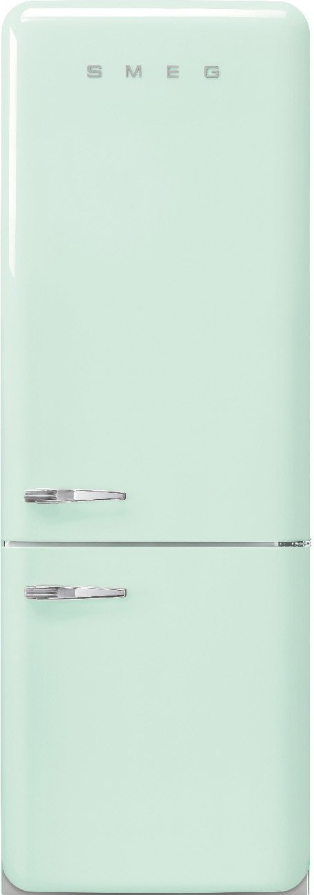 Smeg - 27" 50's Retro Style Bottom Mount Freezer Right Hinge Pastel Green - FAB38URPG (Special Order)