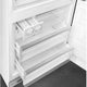 Smeg - 27" 50's Retro Style Bottom Mount Freezer Right Hinge White - FAB38URWH (Special Order)