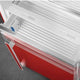 Smeg - 28" Portofino Bottom Mount Freezer Right Hinge Red - FA490URR (Special Order)