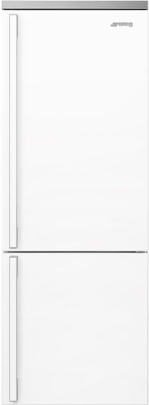 Smeg - 28" Portofino Bottom Mount Freezer Right Hinge White - FA490URWH (Special Order)