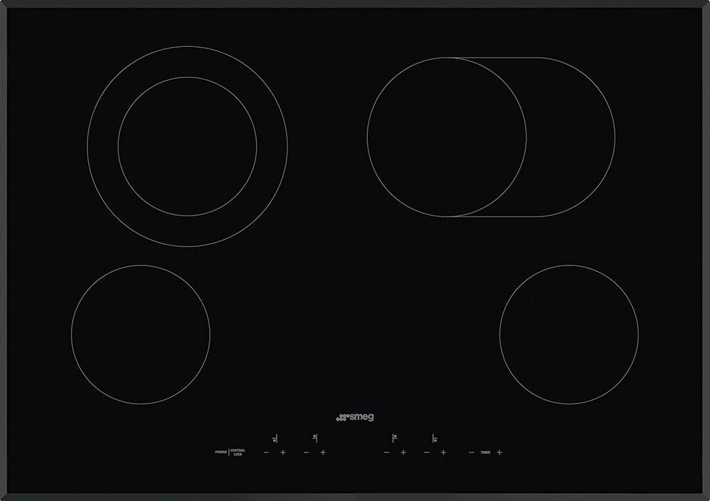 Smeg - 30" 5-Burner Electric Drop-In Ceramic Cooktop - SEU304EMTB (Special Order)