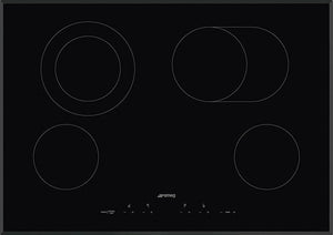 Smeg - 30" 5-Burner Electric Drop-In Ceramic Cooktop - SEU304EMTB (Special Order)