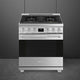 Smeg - 30" Dual Fuel Stainless Steel Professional Range - SPR30UGMX (Special Order)