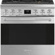 Smeg - 30" Dual Fuel Stainless Steel Professional Range - SPR30UGMX (Special Order)