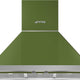 Smeg - 30" Portofino Wall Mount Vent Hood - Green - KPF30UOG (Special Order)