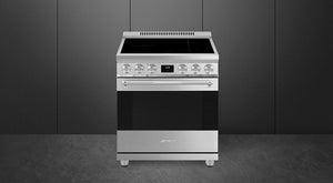 Smeg - 30" Stainless Steel Professional Induction Range - SPR30UIMX (Special Order)