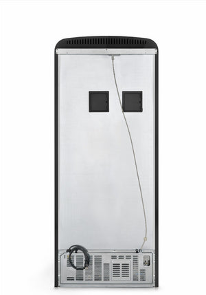 Smeg - 31" FAB50 Retro Refrigerator With Bottom Freezer, Right Hinge Preliminary Black - FAB50URBL3 (Special Order)