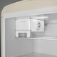 Smeg - 31" FAB50 Retro Refrigerator With Bottom Freezer, Right Hinge Preliminary Cream - FAB50URCR3 (Special Order)