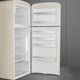 Smeg - 31" FAB50 Retro Refrigerator With Bottom Freezer, Right Hinge Preliminary Cream - FAB50URCR3 (Special Order)