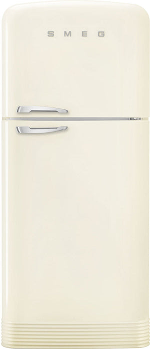 Smeg - 31" FAB50 Retro Refrigerator With Bottom Freezer, Right Hinge Preliminary Cream - FAB50URCR3 (Special Order)