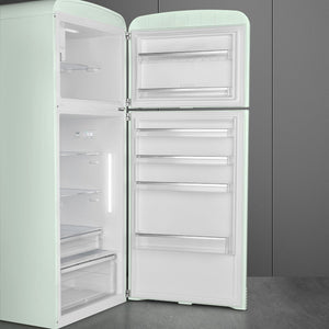 Smeg - 31" FAB50 Retro Refrigerator With Bottom Freezer, Right Hinge Preliminary Pastel green - FAB50URPG3 (Special Order)