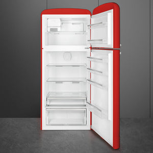 Smeg - 31" FAB50 Retro Refrigerator With Bottom Freezer, Right Hinge Preliminary Red - FAB50URRD3 (Special Order)