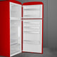 Smeg - 31" FAB50 Retro Refrigerator With Bottom Freezer, Right Hinge Preliminary Red - FAB50URRD3 (Special Order)