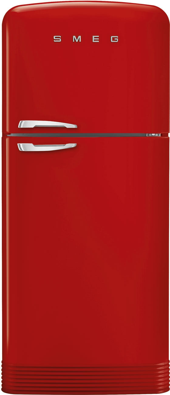 Smeg - 31" FAB50 Retro Refrigerator With Bottom Freezer, Right Hinge Preliminary Red - FAB50URRD3 (Special Order)