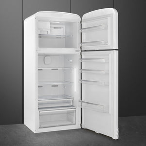 Smeg - 31" FAB50 Retro Refrigerator With Bottom Freezer, Right Hinge Preliminary White - FAB50URWH3 (Special Order)