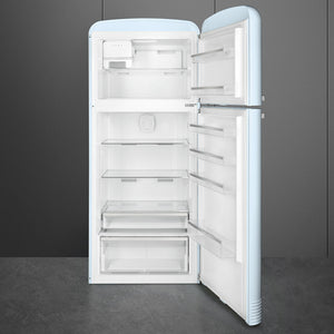 Smeg - 31" FAB50 Retro Refrigerator With Top Freezer, Right Hinge Preliminary Pastel Blue - FAB50URPB3 (Special Order)