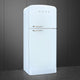 Smeg - 31" FAB50 Retro Refrigerator With Top Freezer, Right Hinge Preliminary Pastel Blue - FAB50URPB3 (Special Order)