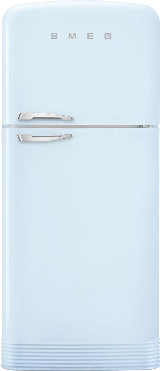 Smeg - 31" FAB50 Retro Refrigerator With Top Freezer, Right Hinge Preliminary Pastel Blue - FAB50URPB3 (Special Order)