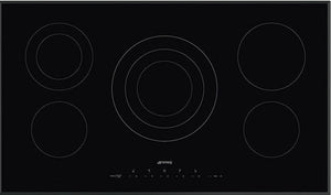 Smeg - 36" Ceramic Electric Cooktop - SEU365ETB (Special Order)