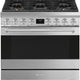 Smeg - 36" Dual Fuel Stainless Steel Professional Range - SPR36UGMX (Special Order)