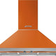 Smeg - 36" Portofino Wall Mount Vent Hood - Orange - KPF36UOR (Special Order)