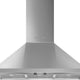 Smeg - 36" Portofino Wall Mount Vent Hood - Stainless - KPF36UX (Special Order)