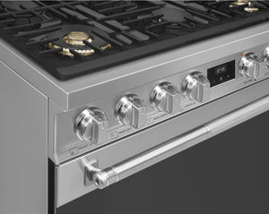 Smeg - 36" Professional Stainless-Steel ALL GAS Range - SPR36UGGX (Special Order)