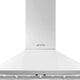 Smeg - 48" Portofino Wall Mount Vent Hood - White - KPF48UWH (Special Order)