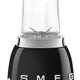 Smeg - 50's Retro Style Black Personal Blender - PBF01BLUS