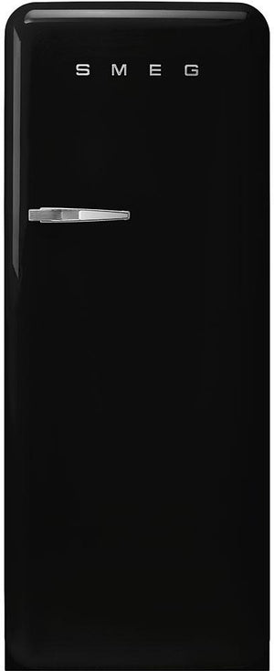 Smeg - 50's Retro Style Black Right Hinge Refrigerator/Freezer - FAB28URBL3 (Special Order)