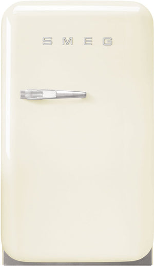 Smeg - 50's Retro Style Cream Compact Refrigerator - FAB5URCR3 (Special Order)