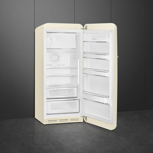 Smeg - 50's Retro Style Cream Right Hinge Refrigerator/Freezer - FAB28URCR3 (Special Order)