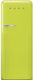 Smeg - 50's Retro Style Lime Green Right Hinge Refrigerator - FAB28URLI3 (Special Order)