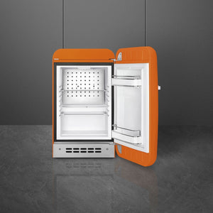 Smeg - 50's Retro Style Orange Compact Refrigerator - FAB5UROR3 (Special Order)