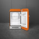 Smeg - 50's Retro Style Orange Compact Refrigerator - FAB5UROR3 (Special Order)